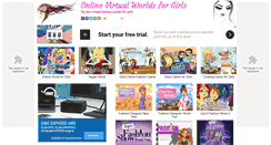 Desktop Screenshot of onlineworldsforgirls.com